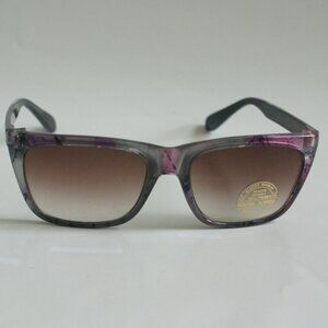 NWT TruVintage Racer/Cats style retro Sports fashion crystal frame sunglasses